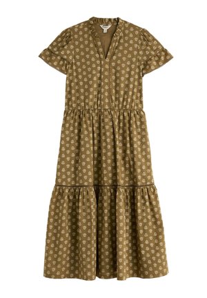 Seasalt Cornwall, Robe de jour - green - dainty flower fern moss