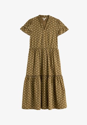 Seasalt Cornwall, Robe de jour - green - dainty flower fern moss