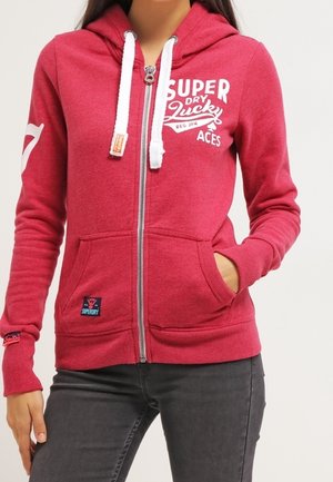 Sweatjacke - red