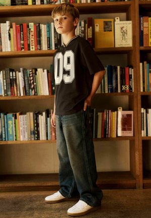 Name it, TOP JERSEY - T-shirt print - peat