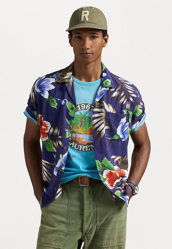CLASSIC FIT HOFFMAN PRINT CAMP SHIRT - Shirt - canopy floral3