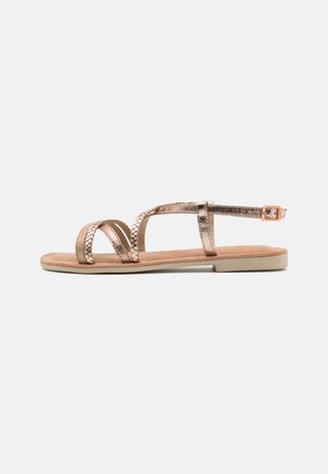 Sandals - rose metallic