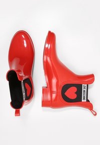 Love Moschino Botas de agua - red