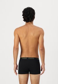 Puma MEN EVERYDAY 4 PACK  - Boxer alsónadrág - green/yellow/black