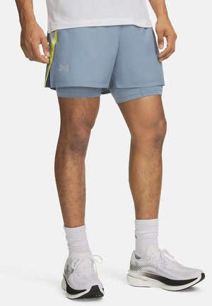 Under Armour, LAUNCH - 2-in-1 shorts - blue wind