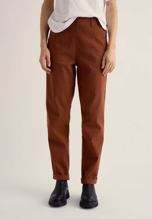 Seasalt Cornwall, SEASALT CORNWALL WATERDANCE TROUSER - Trousers - brown - dark nutmeg