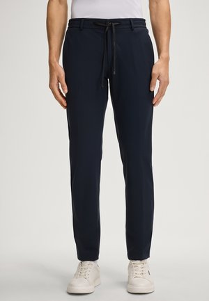 STOFF SAKE - Pantaloni - navy