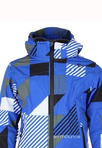 Peak Mountain Veste softshell - bleu gris