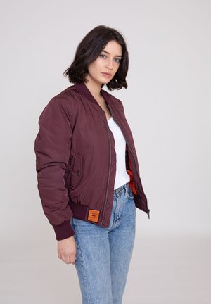 ORIGINAL - Blouson Bomber - burgundy