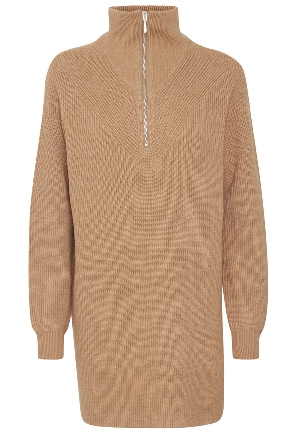 BYMILO - Jumper - tigers eye melange2