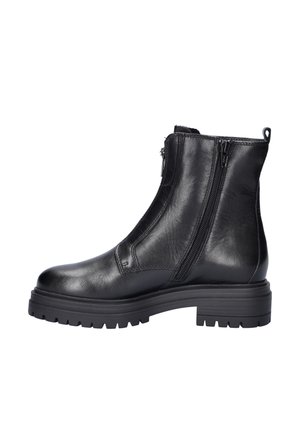 Platform ankle boots - zwart