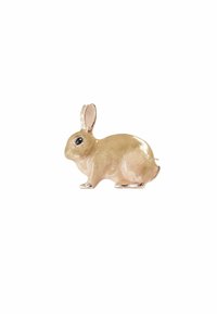 ENAMEL RABBIT - Broszki