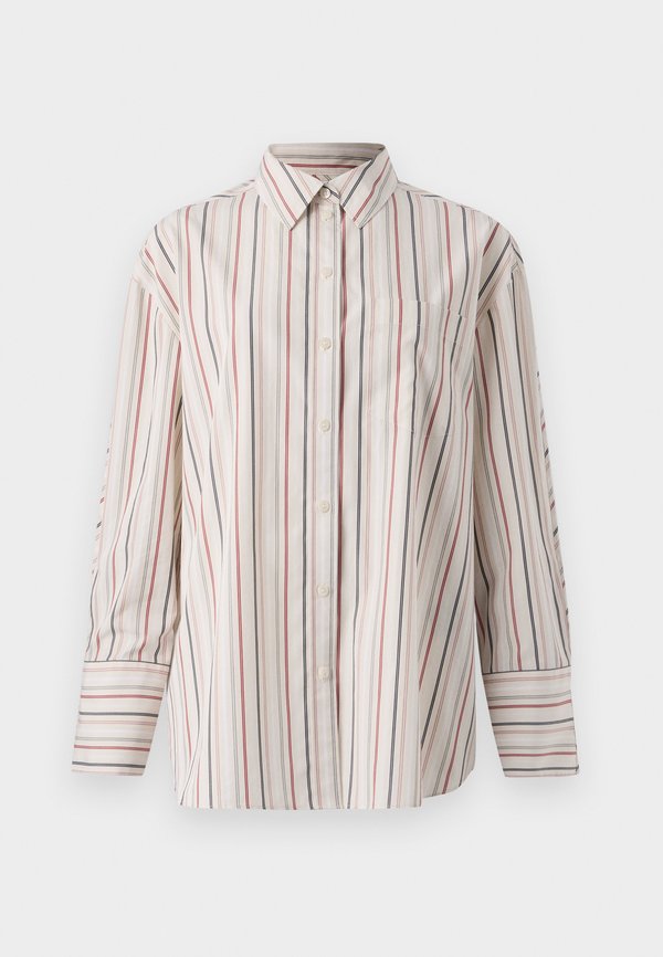 SLFDAN OVERSIZED STRIPED - Button-down blouse - birch3