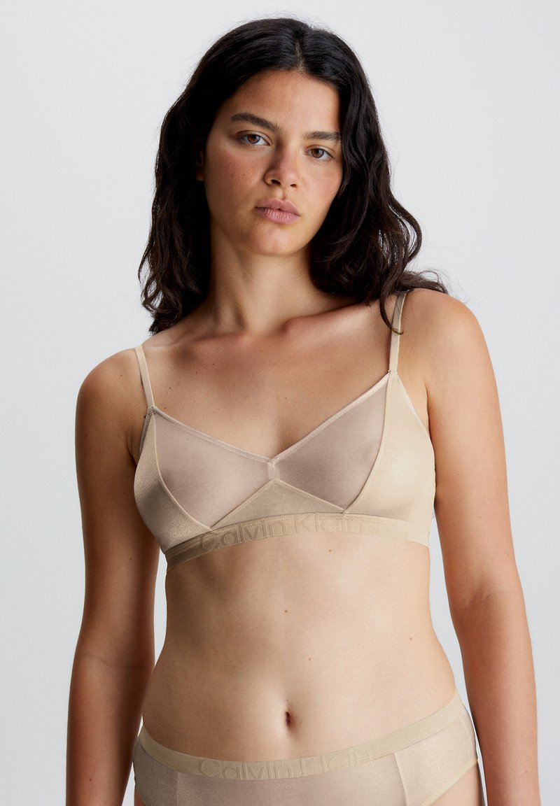 Calvin Klein Underwear - UNLINED BRALETTE - Grudnjak sa žicom - gold, Povećaj