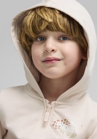 Puma ESS HOODIE - Felpa con zip - island pink
