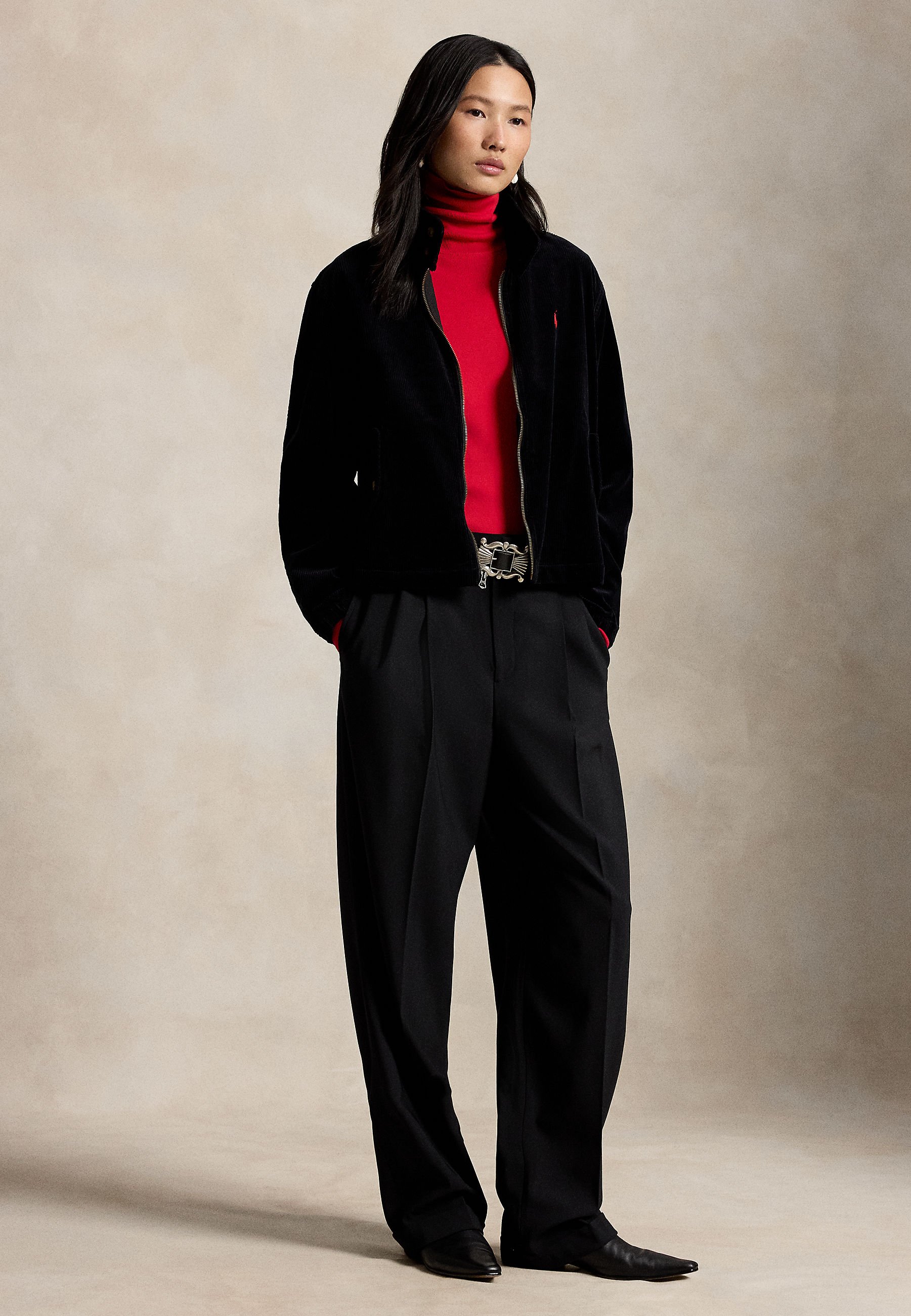 Polo Ralph Lauren EMBROIDERED COTTON CORDUROY JACKET - Summer