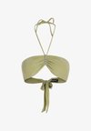 METALLIC - Haut de bikini - mosstone