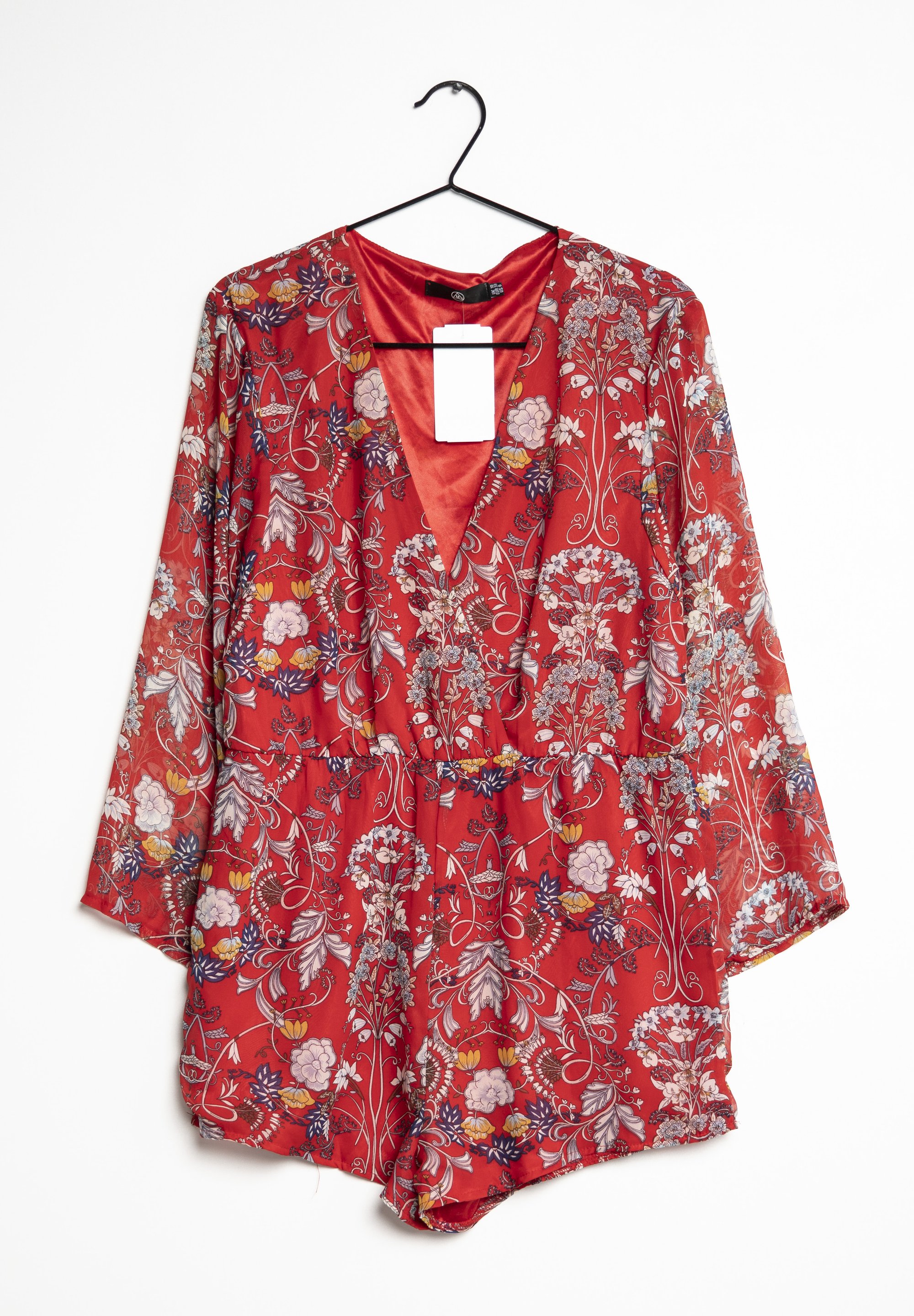 Combinaison (playsuit) Rouge Missguided - Taille 10, Neuve Avec étiquettes, Style été/soirée