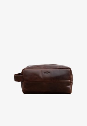 Gusti Leder, BIG ACCESSORIES HERMANN - Kulturbeutel - braun