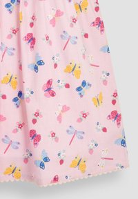 JoJo Maman Bébé GIRAFFE FLORAL SUMMER -REGULAR FIT - Denné šaty - pink dragonfly