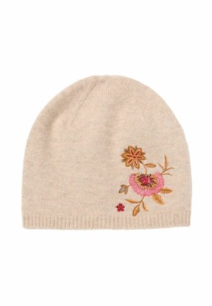 FatFace, FLORAL EMBROIDERED BEANIE - Mütze - oatmeal