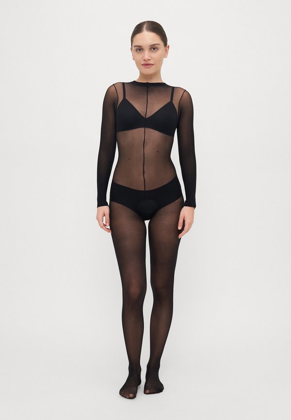 BASIC BODYSTOCKINGS CROTCHLESS 20DEN - Body3