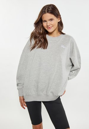 Sweatshirt - hellgrau melange