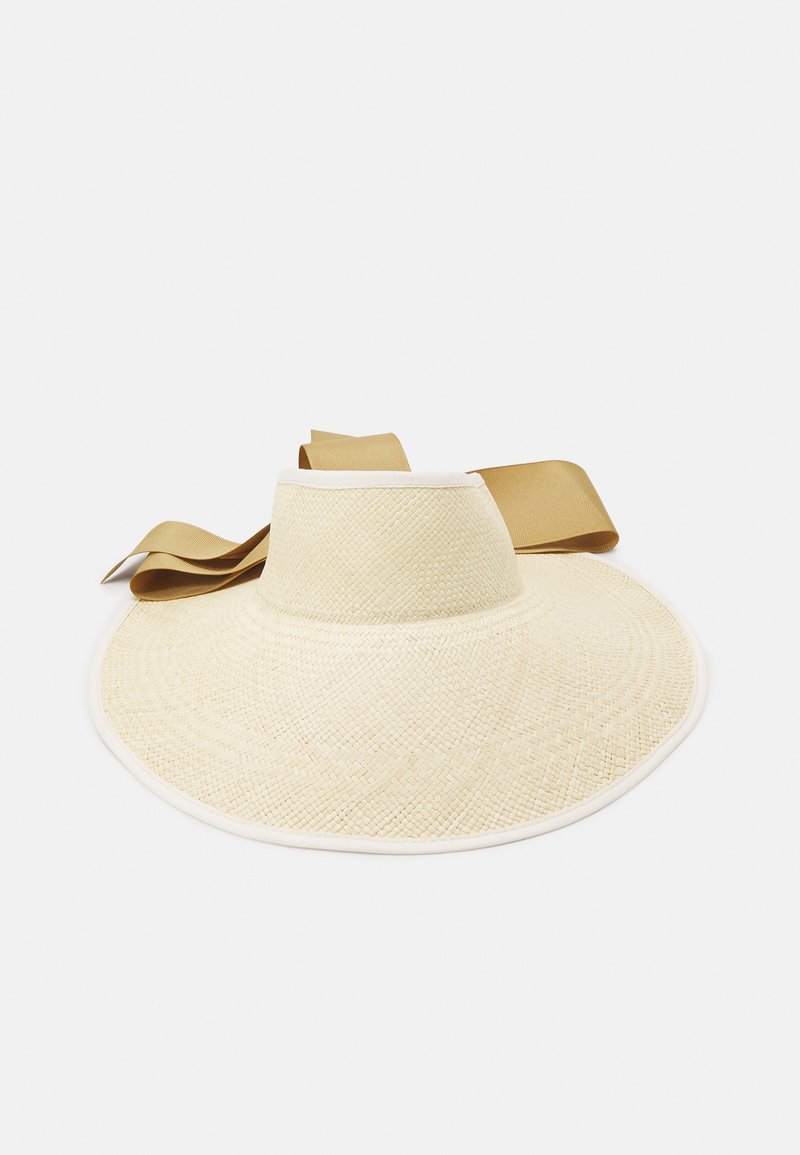 Sensi Studio VISOR HAT LONG BRIM - Hat - natural/khaki/beige - Zalando.ie
