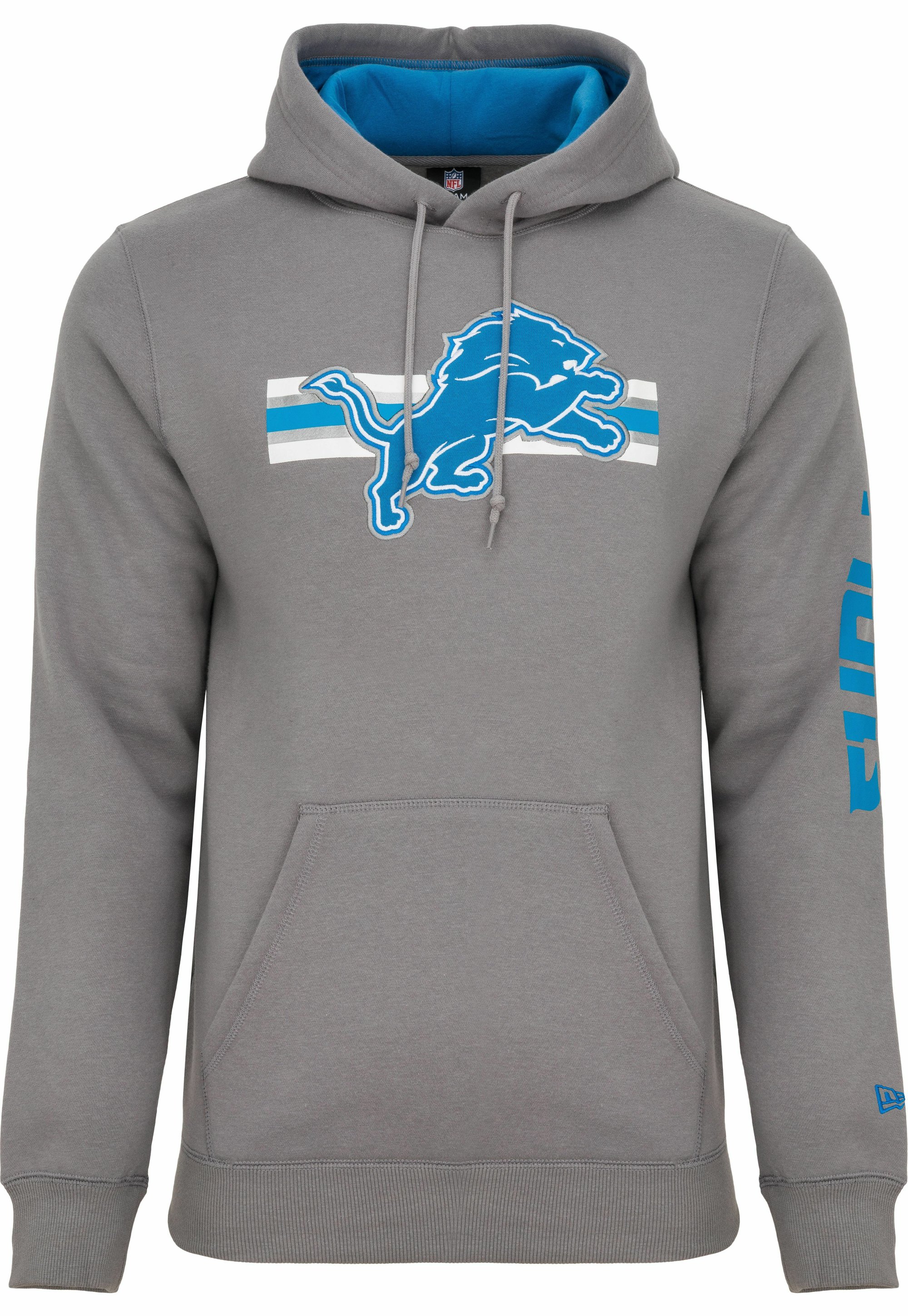 New Era NFL SIDELINE DETROIT LIONS - Hoodie - grey - Zalando.de