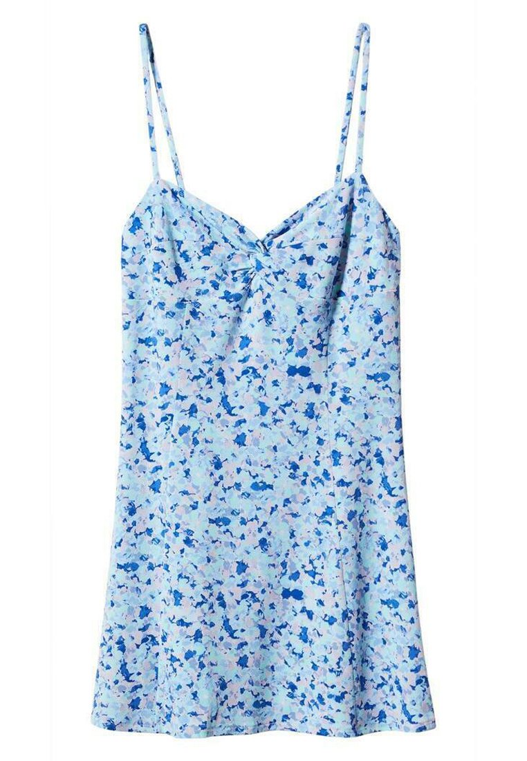 Mango Jurk donkerblauw