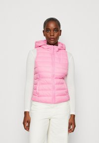 ONLY - ONLNEWTAHOE HOOD - Vest - fuchsia pink Miniatyrbilde 1