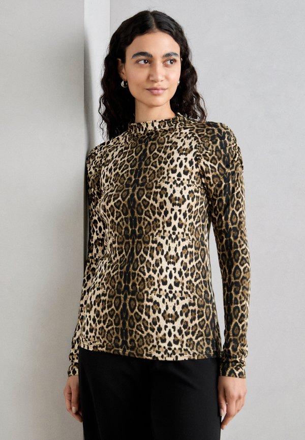 ELLEN - Long sleeved top - braun