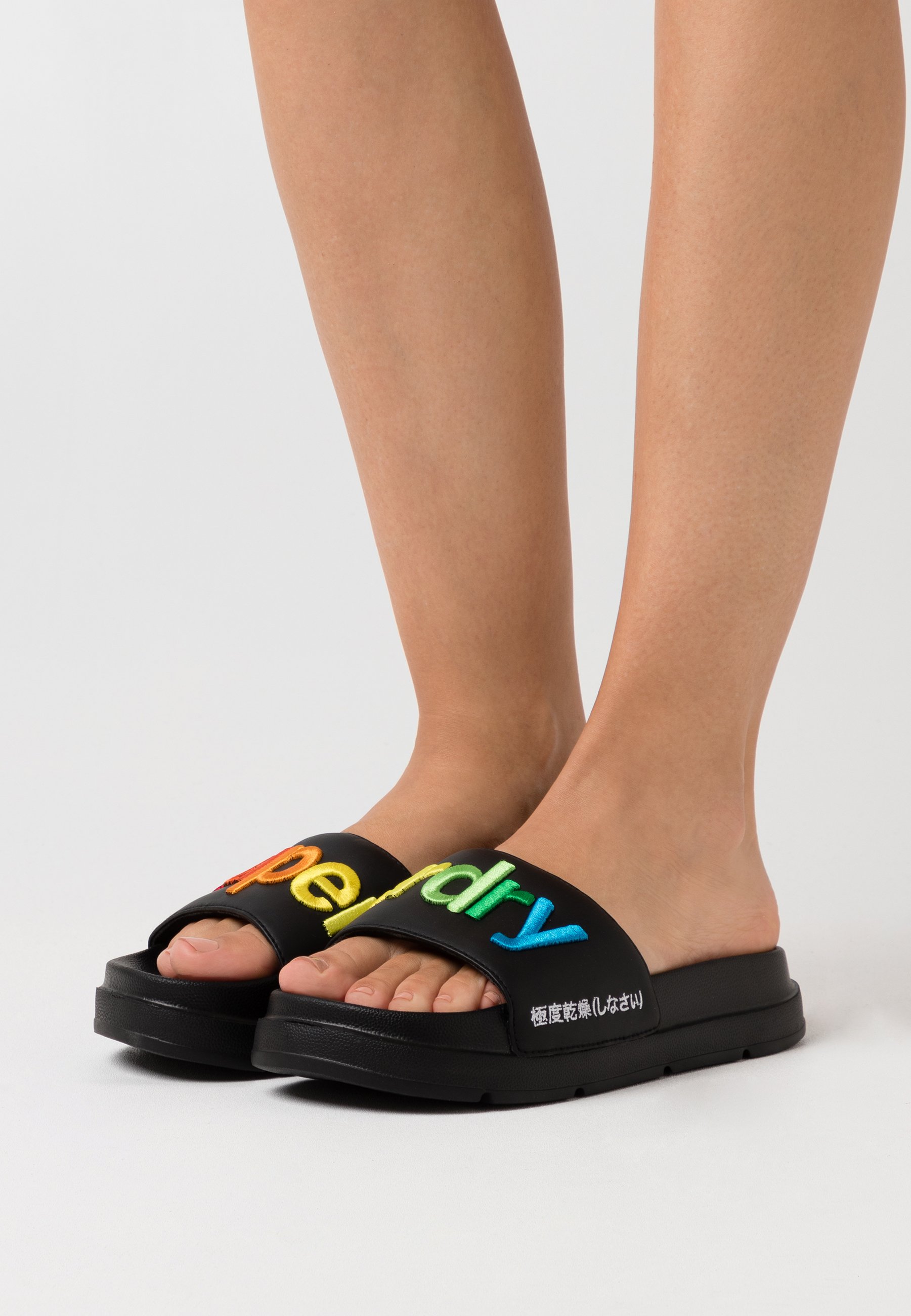 black rainbow slides
