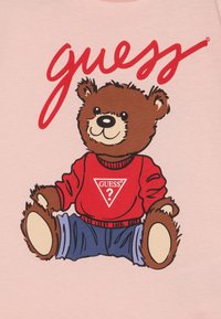 Guess TODDLER CORE UNISEX - Marškinėliai su spaudiniu - pink roses