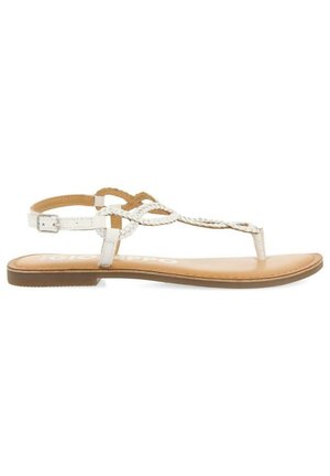 Gioseppo MERIGNAS - Sandalias de dedo - blanco