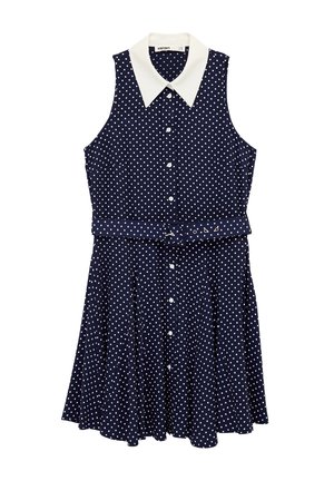 Koton, POLKA DOT  - Skjortekjole - dark blue