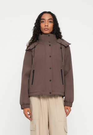PADDED WINTER JACKET - Winterjas - soft chocolate brown