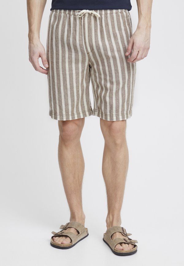 PROESHI LINEN MIX - Shorts - shitake