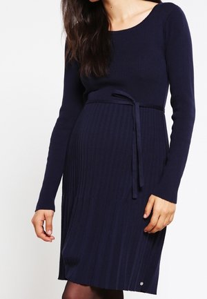 Gebreide jurk - dark blue