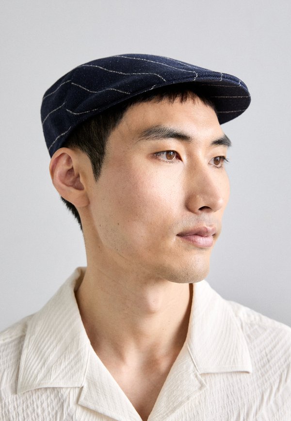 PARIGI BECCO D'OCA-GESSATO PINSTRIPED UNISEX - Beanie - gessato blu2