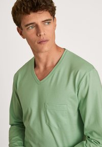 Calida IMPRINT LANG SET - Pigiama - iris green