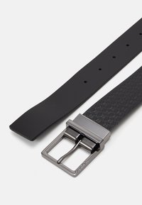Calvin Klein SLEEK SQUARE MONO 35MM - Cinturón - black