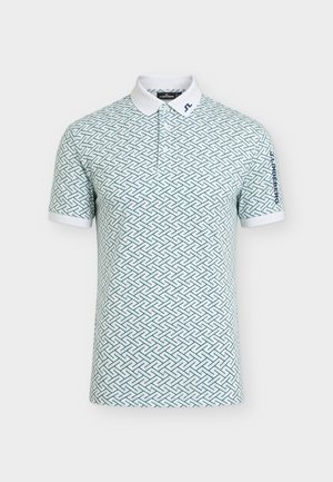 J.LINDEBERG Sports, TOUR TECH PRINT - Bluză polo - white/bay