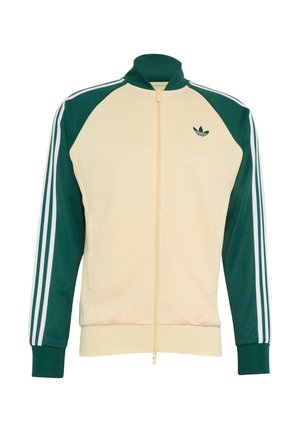 adidas Originals, SST TT - Bomberjacks - warm vanilla   collegiate green