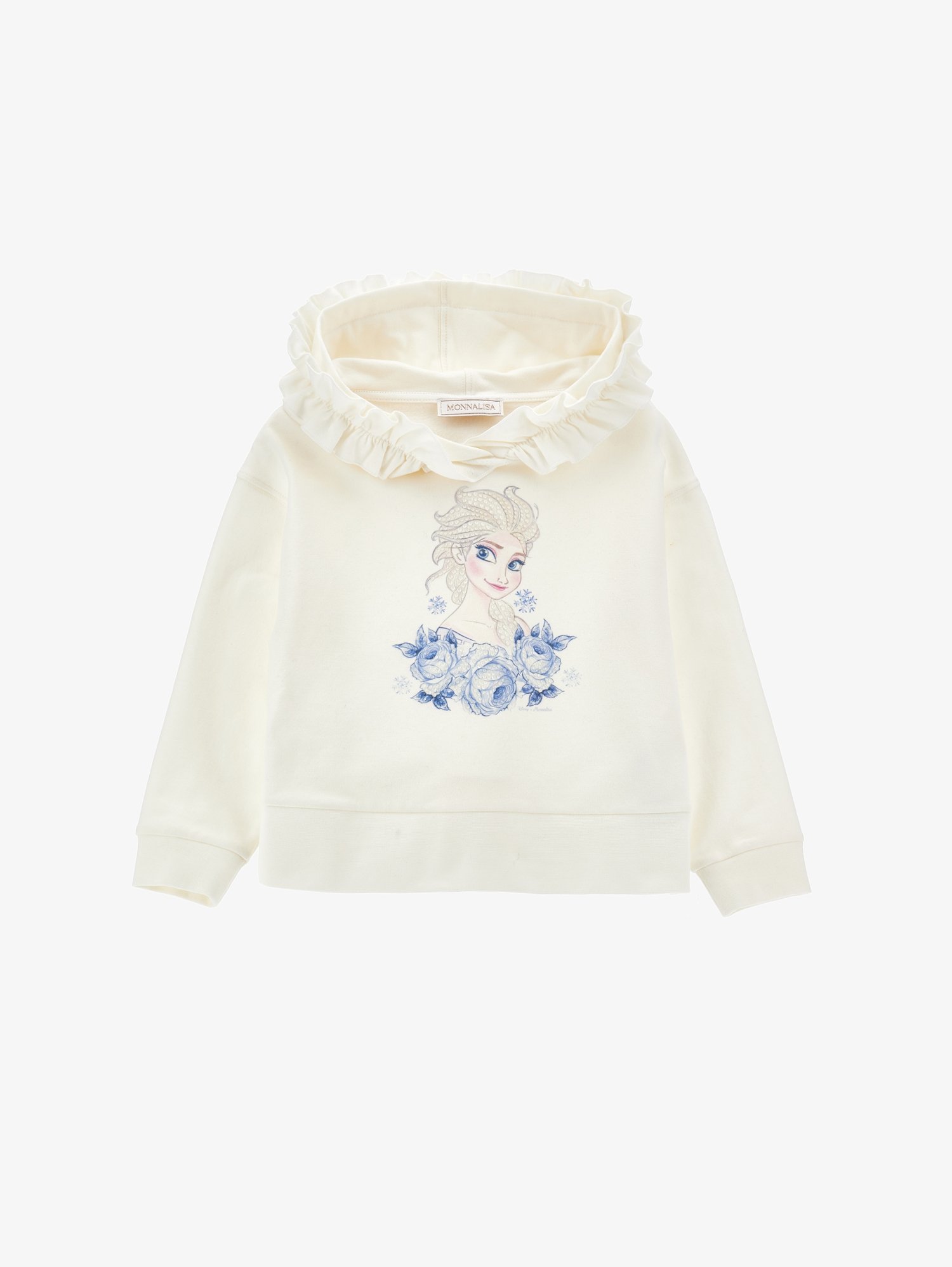 Monnalisa ELSA FROZEN DISNEY Kapuzenpullover panna/weiß Zalando