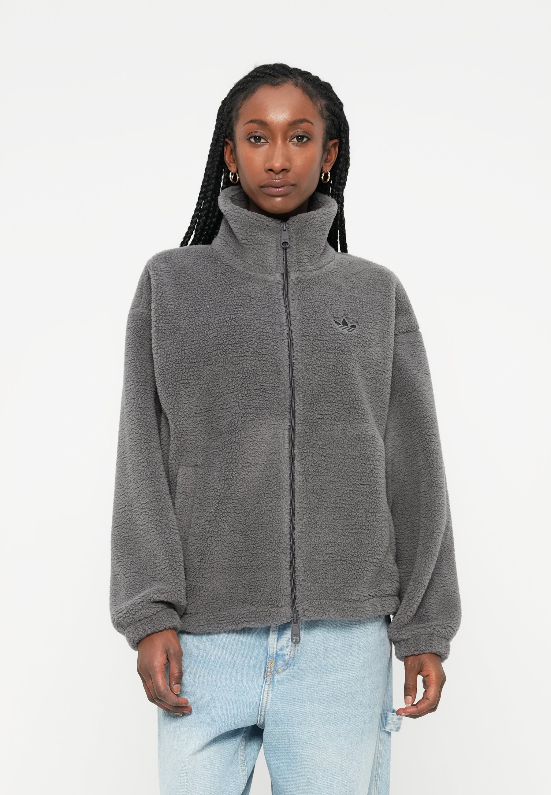 adidas Originals Zip-up sweatshirt - grey strata/light grey