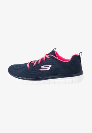 Skechers, GRACEFUL WIDE FIT - Zapatillas - navy/hot pink