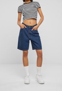 Urban Classics Jeansshorts - blue