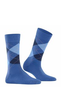 Burlington MARYLEBONE - RAUTENMUSTER ONESIZE - Chaussettes - blau