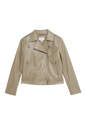 Giacca in similpelle - sable